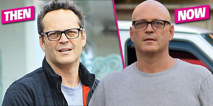 vince vaughn shaves head bald