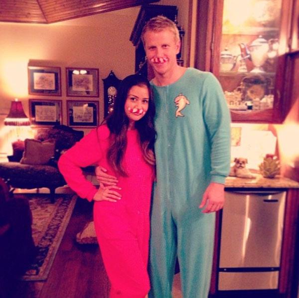 Catherine Giudici and Sean Lowe