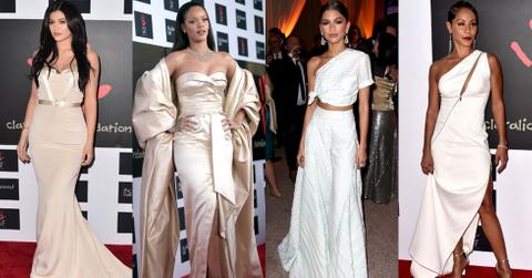 Diamond Ball Guests Rihanna Kylie Jenner Tyga
