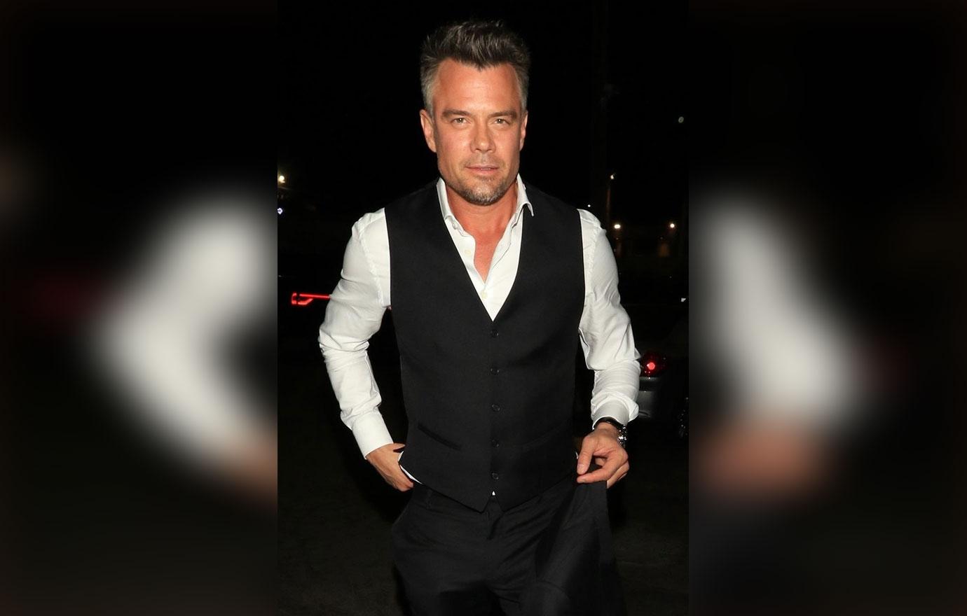 Josh Duhamel looking sharp outside Avalon in Hollywood