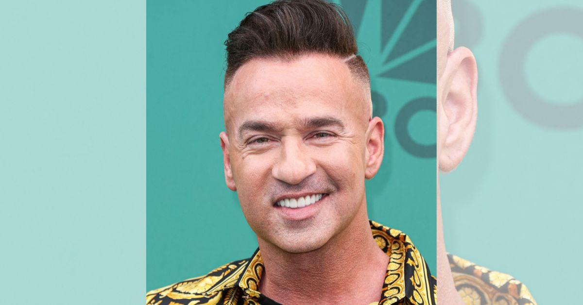 photo of Mike Sorrentino was trolled for looking like he had another hair transplant