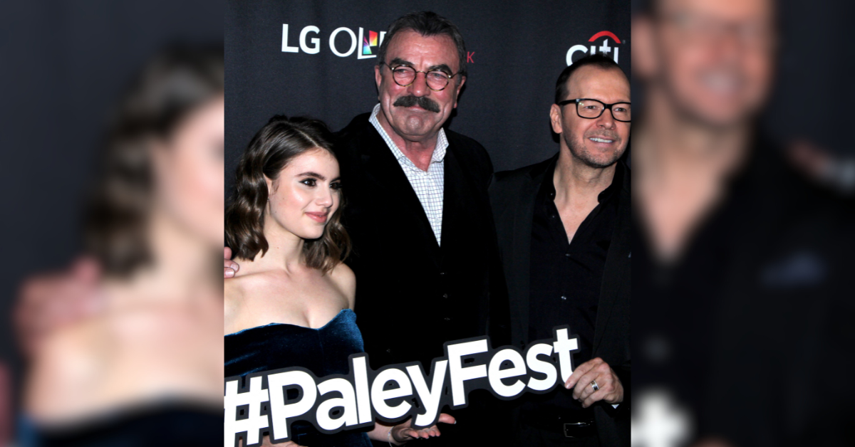 Sami Gayle, Tom Selleck & Donnie Wahlberg