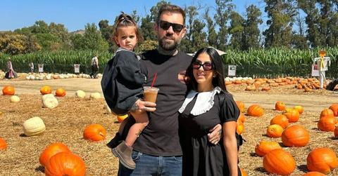 Photo of Adam22 and Lena the Plug with their daughter