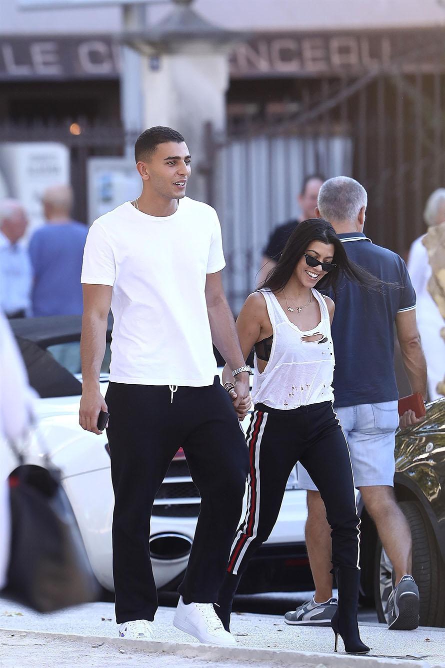 Kourtney Kardashian and Younes Bendjima take their love to Saint Tropez