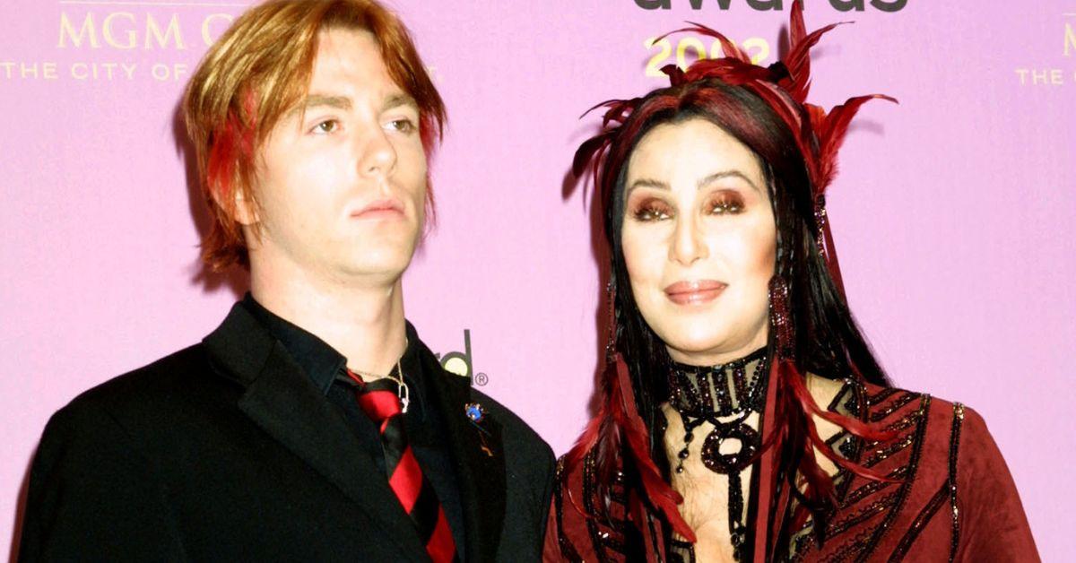 Photo of Cher and Elijah Blue Allman. 