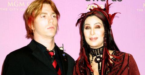 Photo of Cher and Elijah Blue Allman.