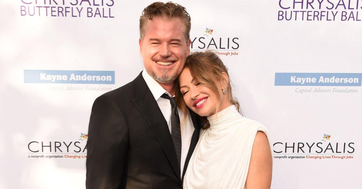 image of Eric Dane and Rebecca Gayheart married in 2004.