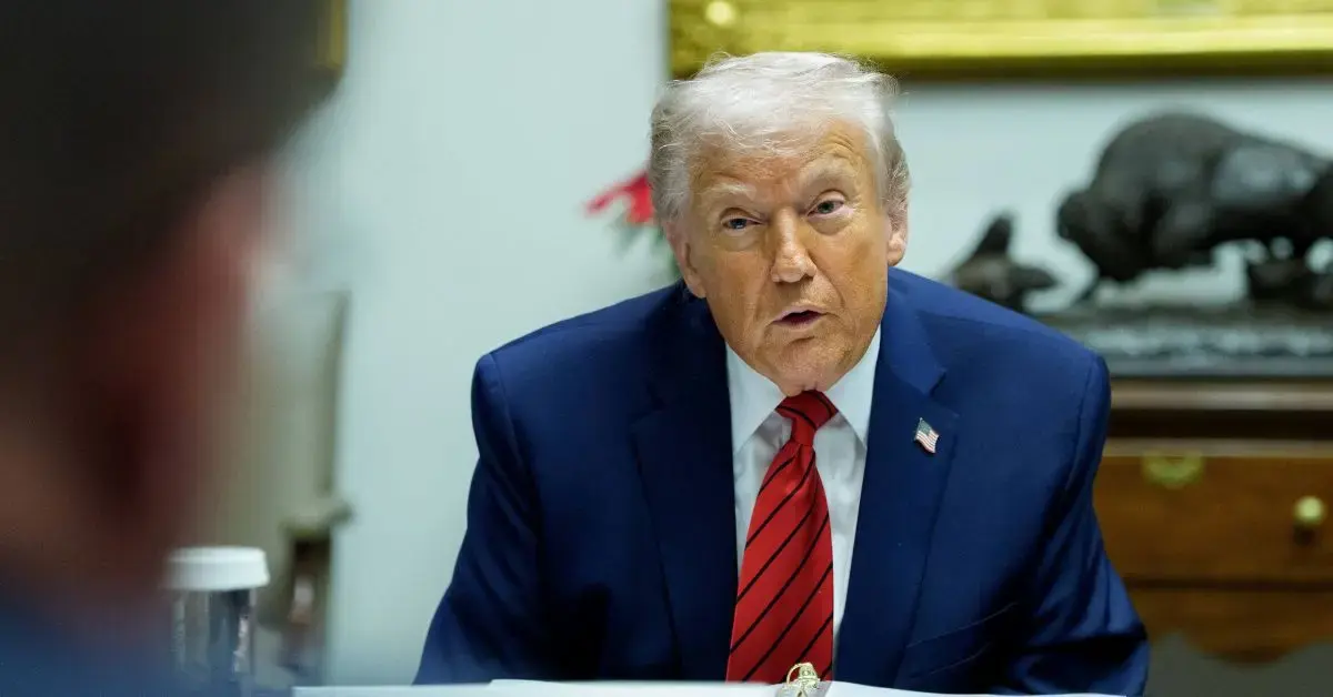 Image of Donald Trump posted controversial comments following Rob Reiner's murder.