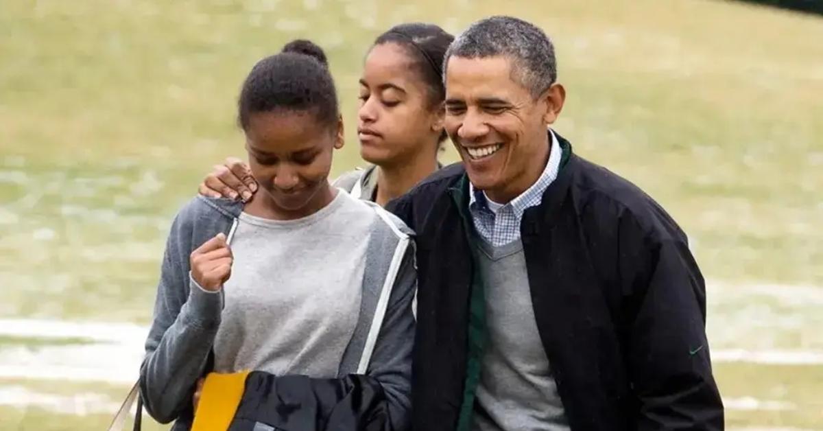 michelle obama daughters last name
