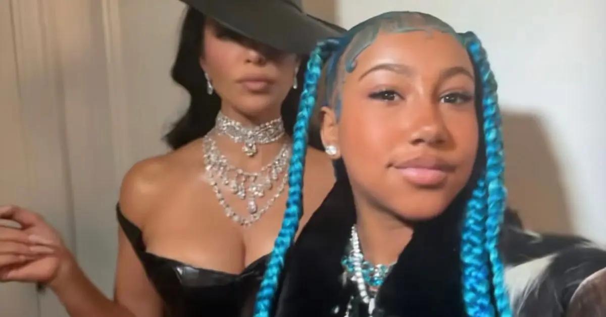 kim kardashian nearly trips met gala watch