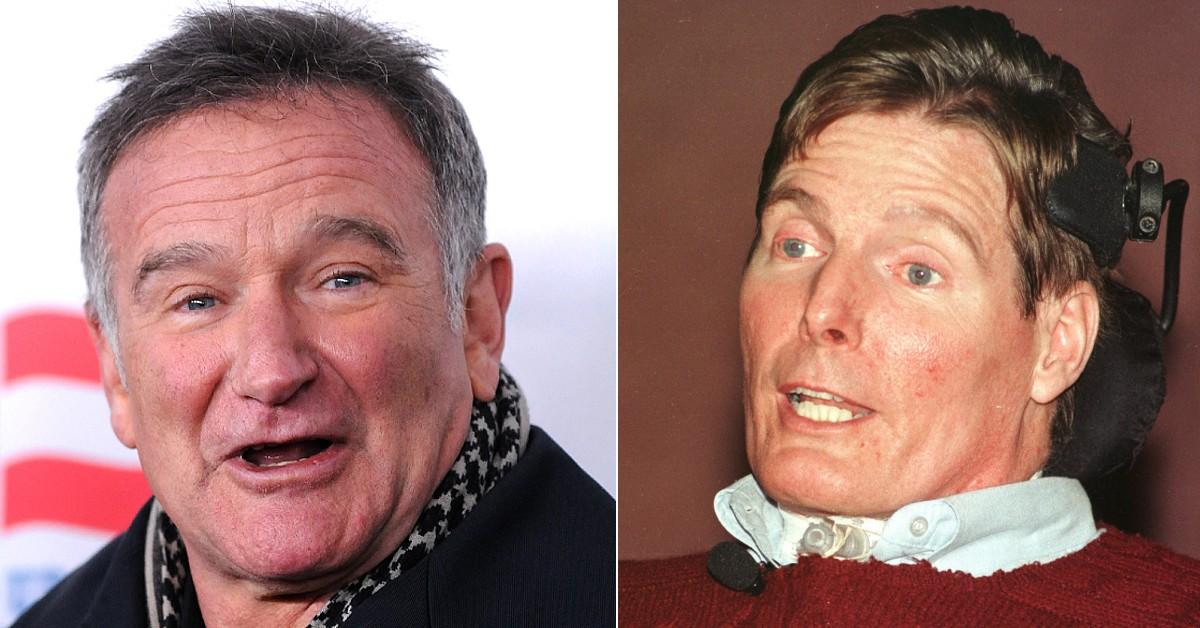 robin williams first friend show up after pal christopher reeve hospitalized will singular bond pp