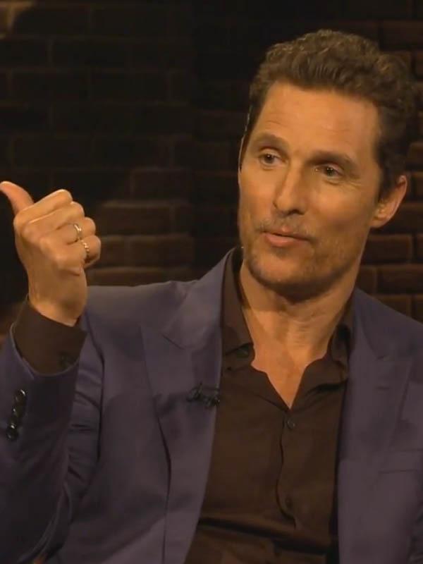 Matthew mcconaughey inside the actors studio