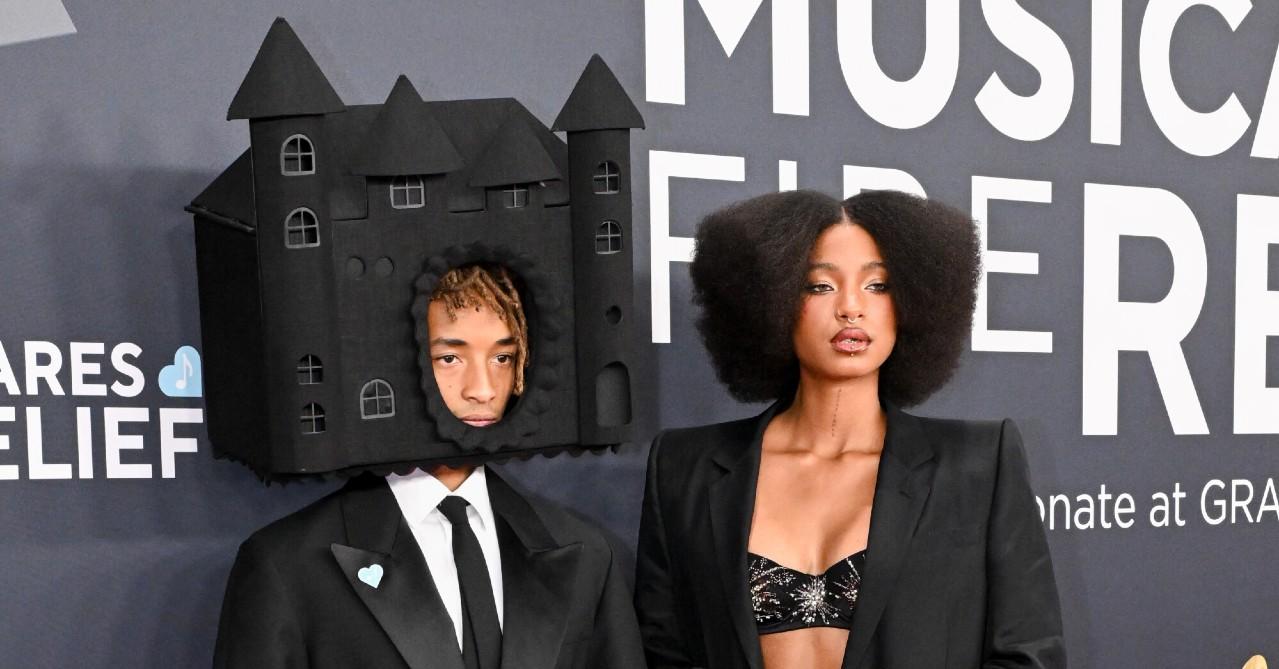 jaden smith accused trying too hard attention headpiece  grammys