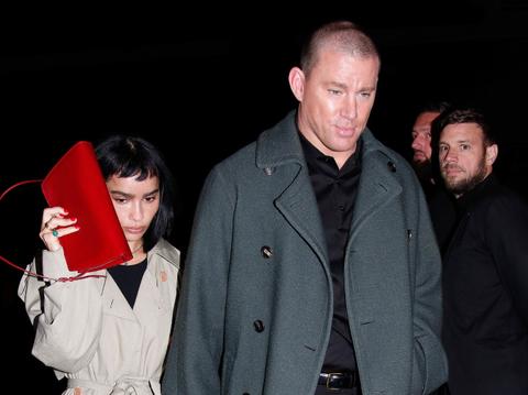 lenny kravitz blessed daughter zoe kravitz happy fiance channing tatum