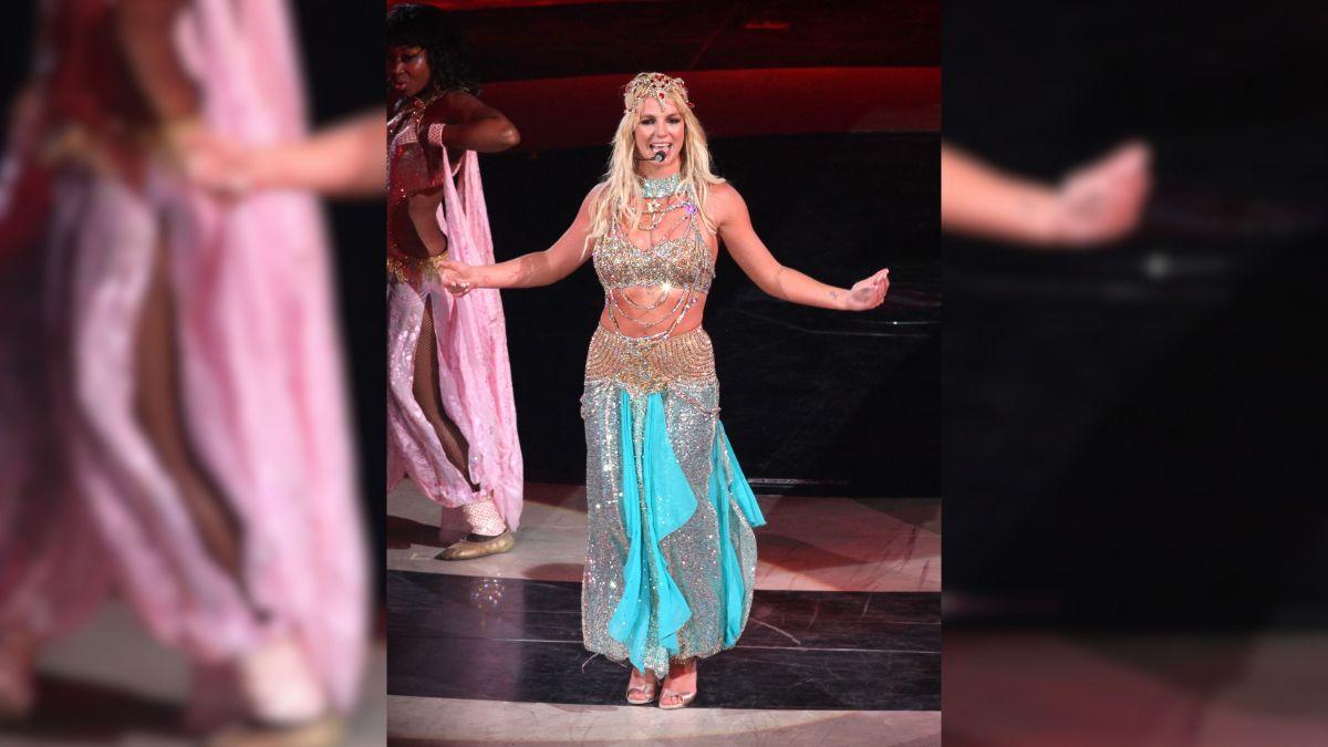 Image of Britney Spears previously stated that she posts dance videos on Instagram to 'heal' herself.