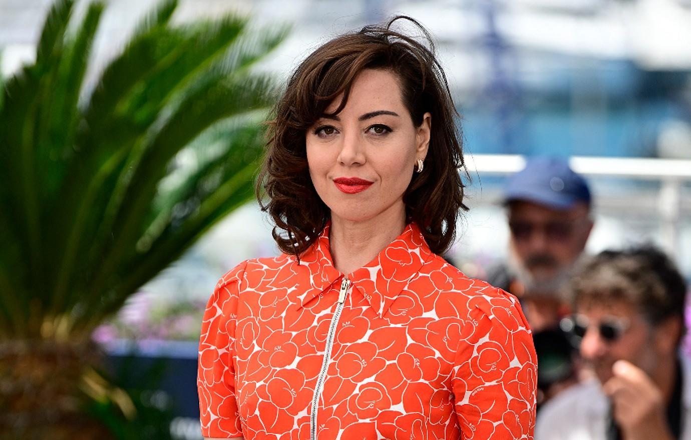 aubrey plaza forgot talk freaky stroke paralyzed