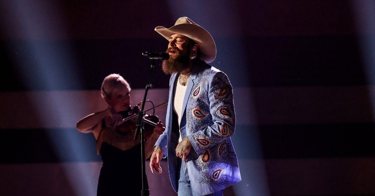 post malone slammed performance cmas