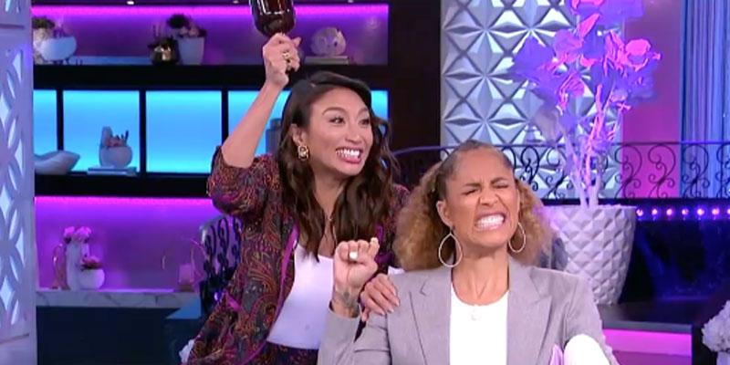 Jeannie Mai Cracks Bottle PP