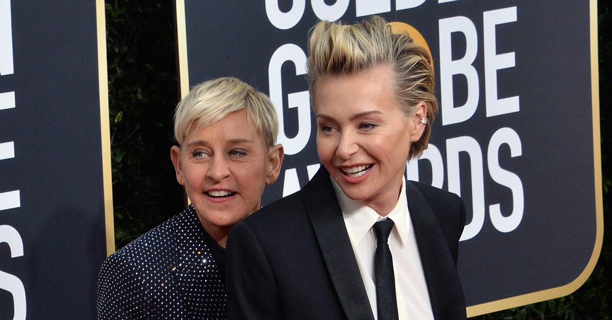 portia de rossi rushed hospital ellen degeneres emergency surgery