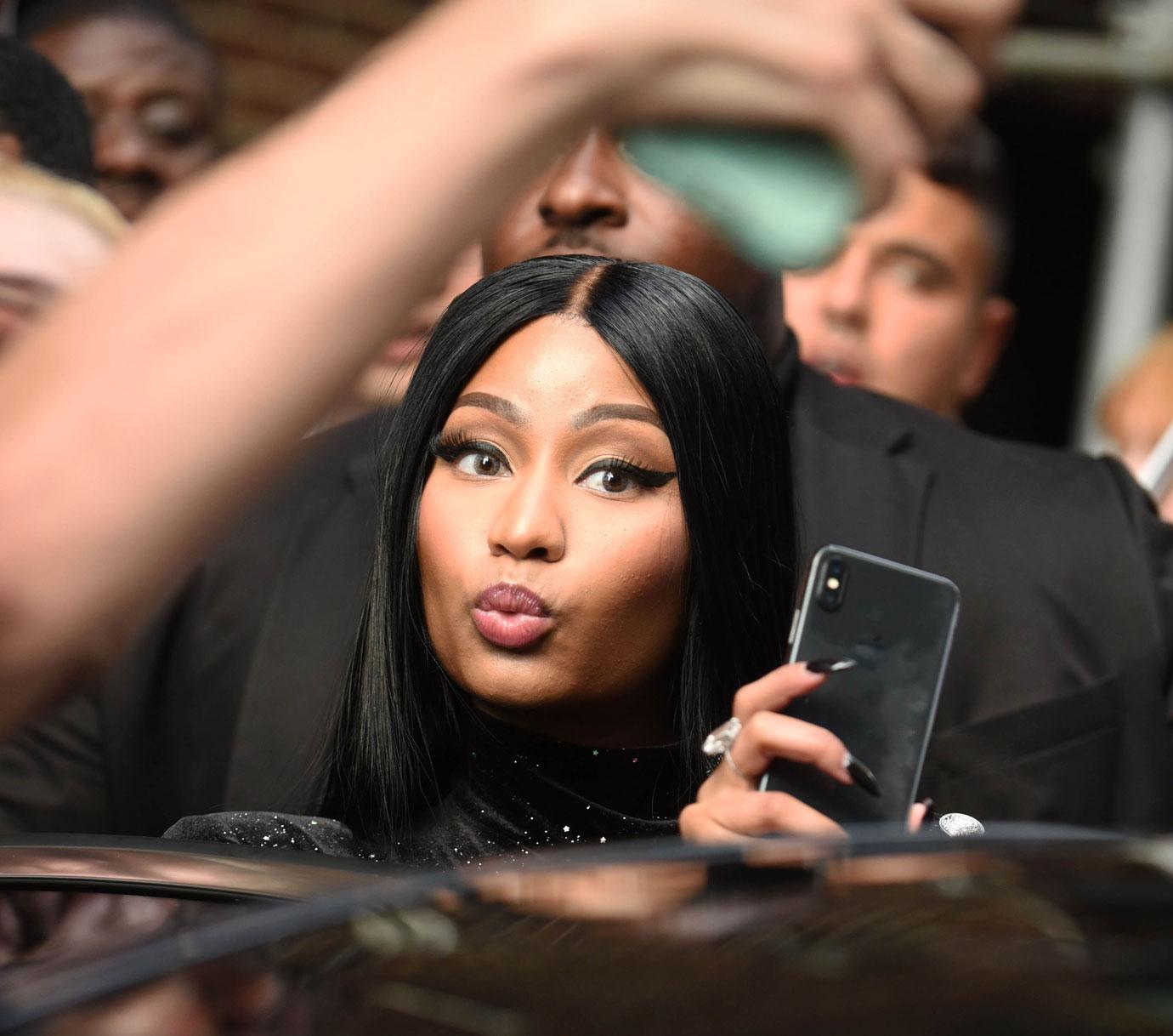 Nicki with phone