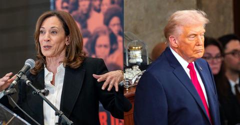 Photo of Kamala Harris and Donald Trump