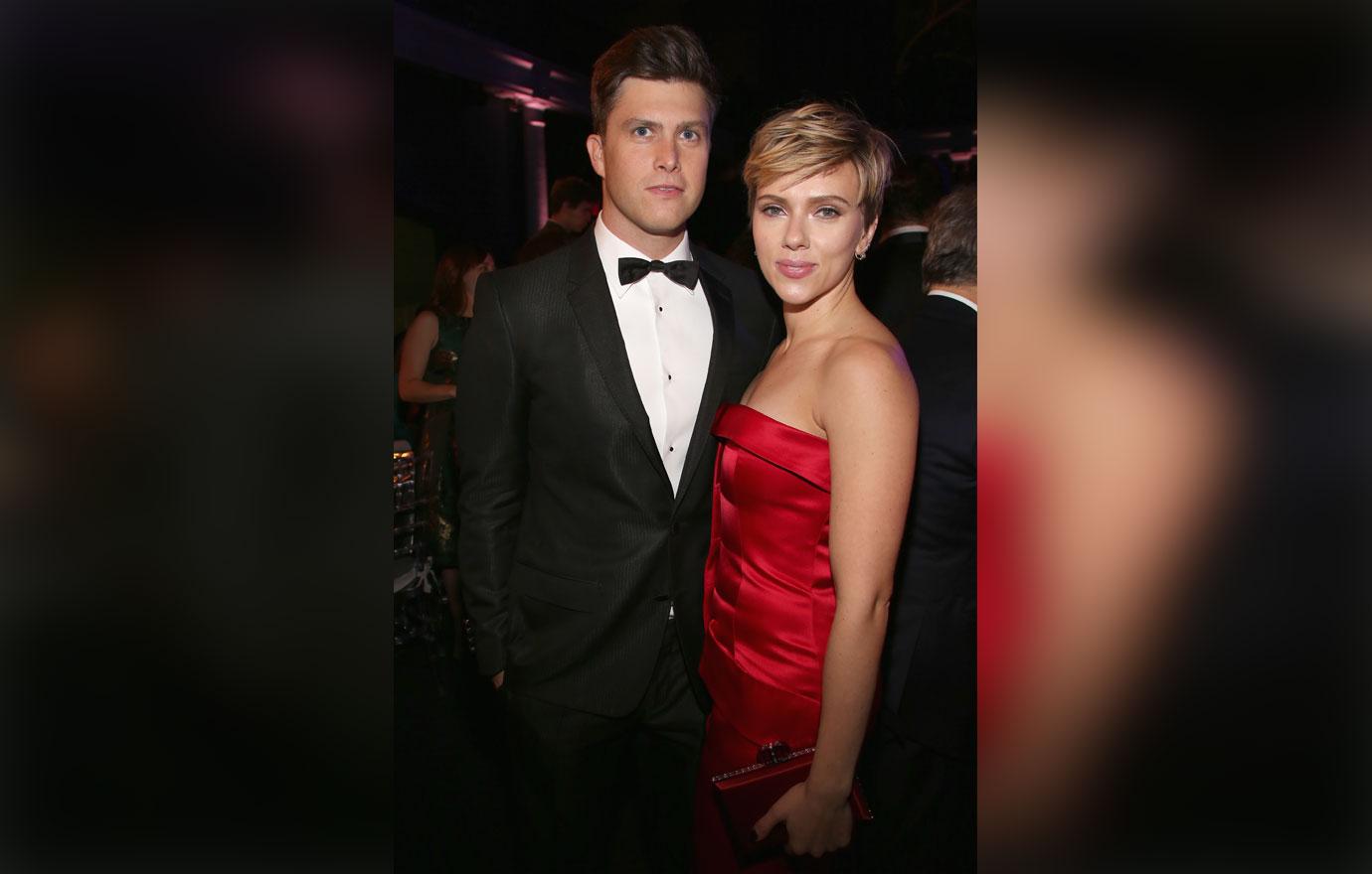 Scarlet johansson colin jost pda 1