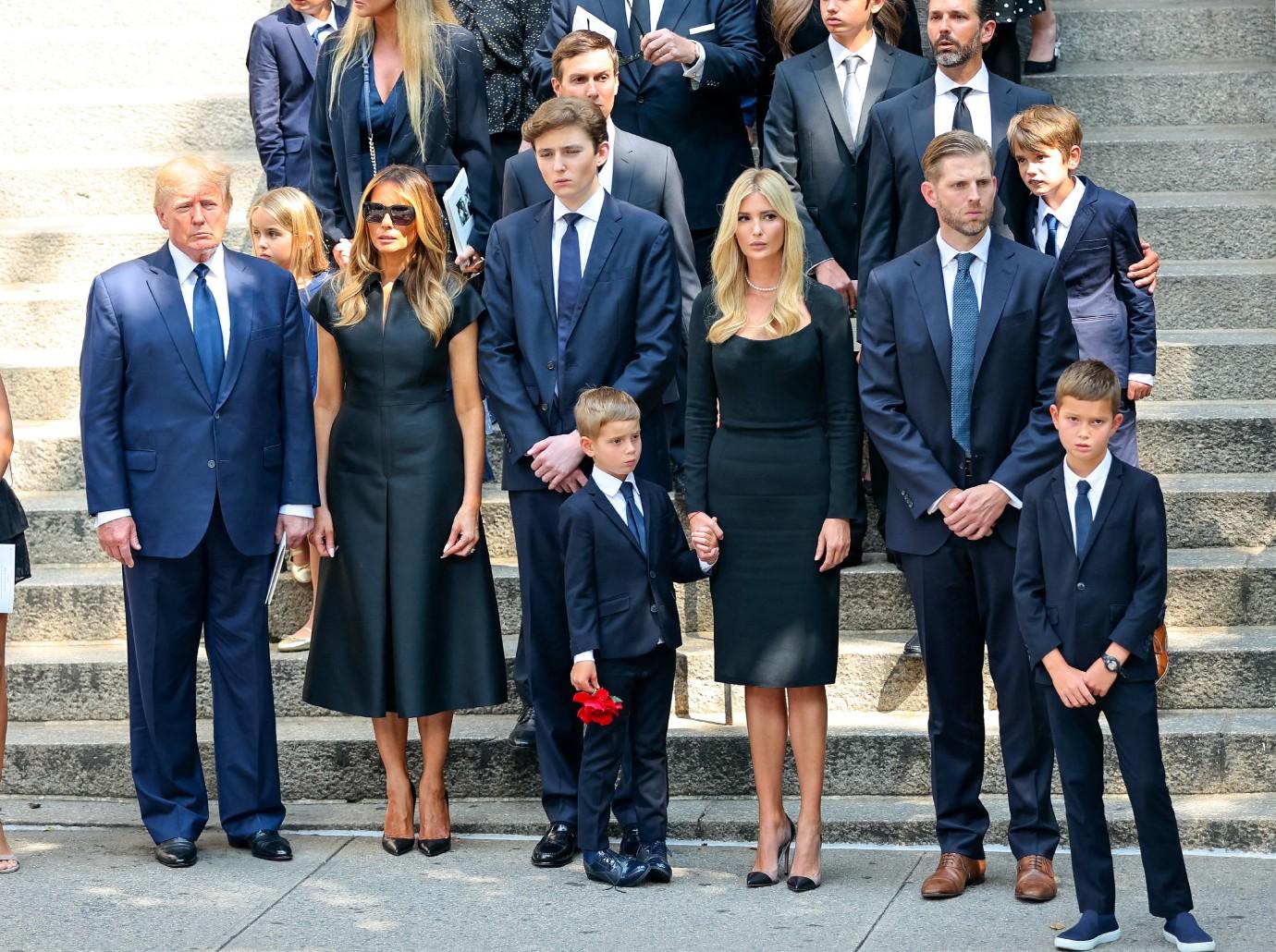 donald melania trump war over barron join presidential campaign