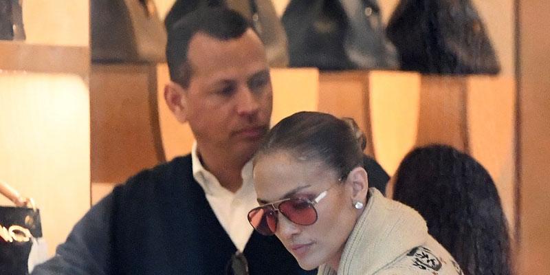 Jennifer Lopez & Alex Rodriguez Shop For Christmas Gifts In Miami