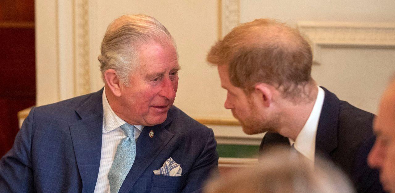 prince harry urged end royal feud king charles health woes