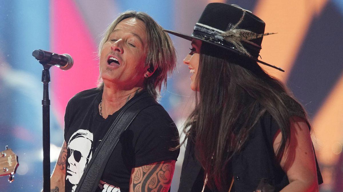image of Keith Urban was previously linked to rising country star Maggie Baugh.