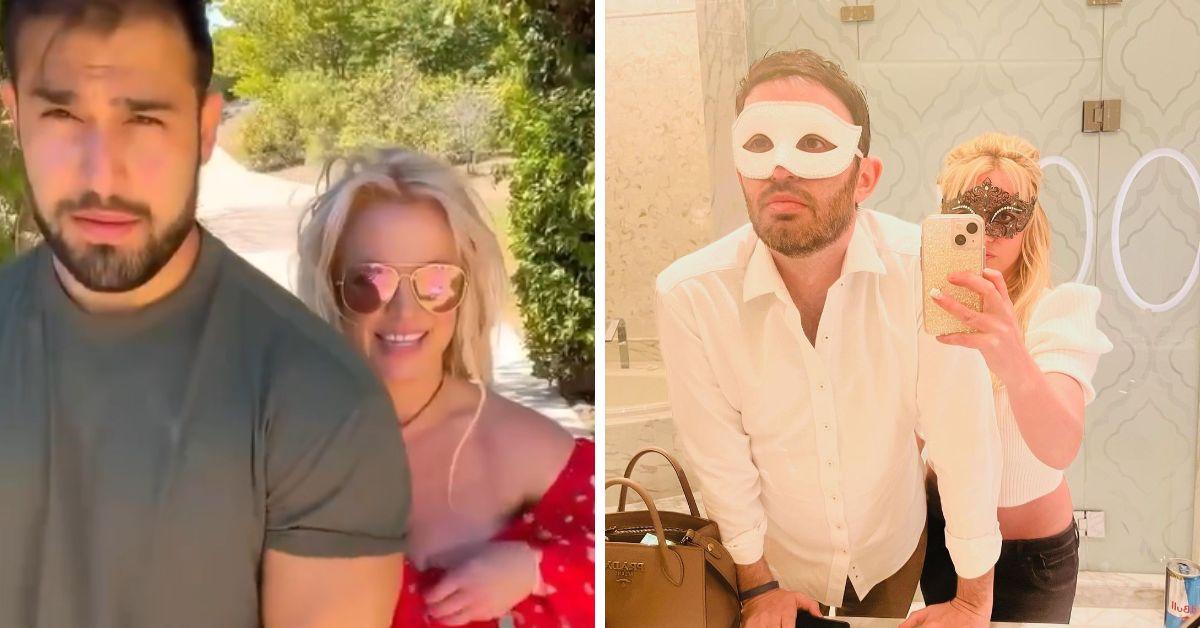 britney spears sam asgharis cutest moments before split