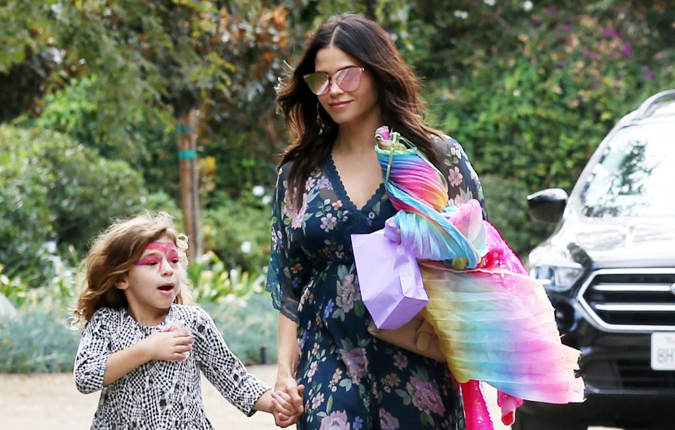 Jenna Dewan & Steve Kazee Enjoy a Day Out With Her Daughter Everly