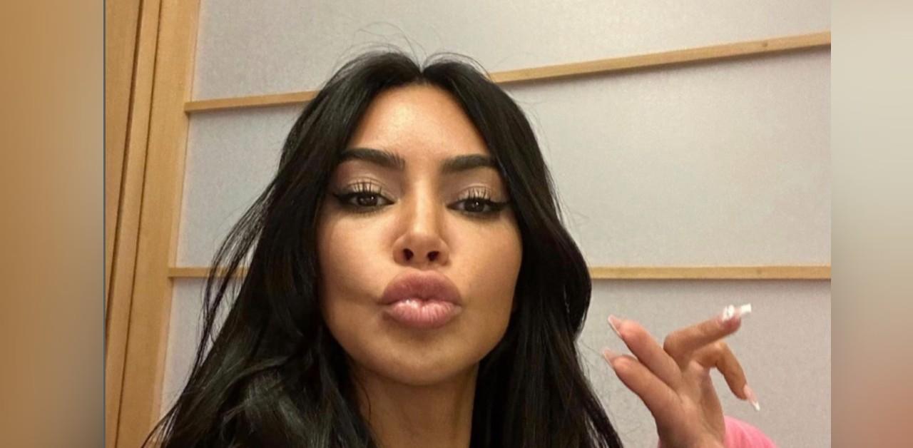 Kim Kardashian Mocked Over Latest Instagram Selfie & Ditzy Caption