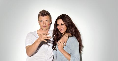 Nick and lauren Carter of VH1's I Heart Nick Carter