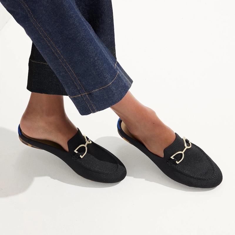 the double bit loafer mule