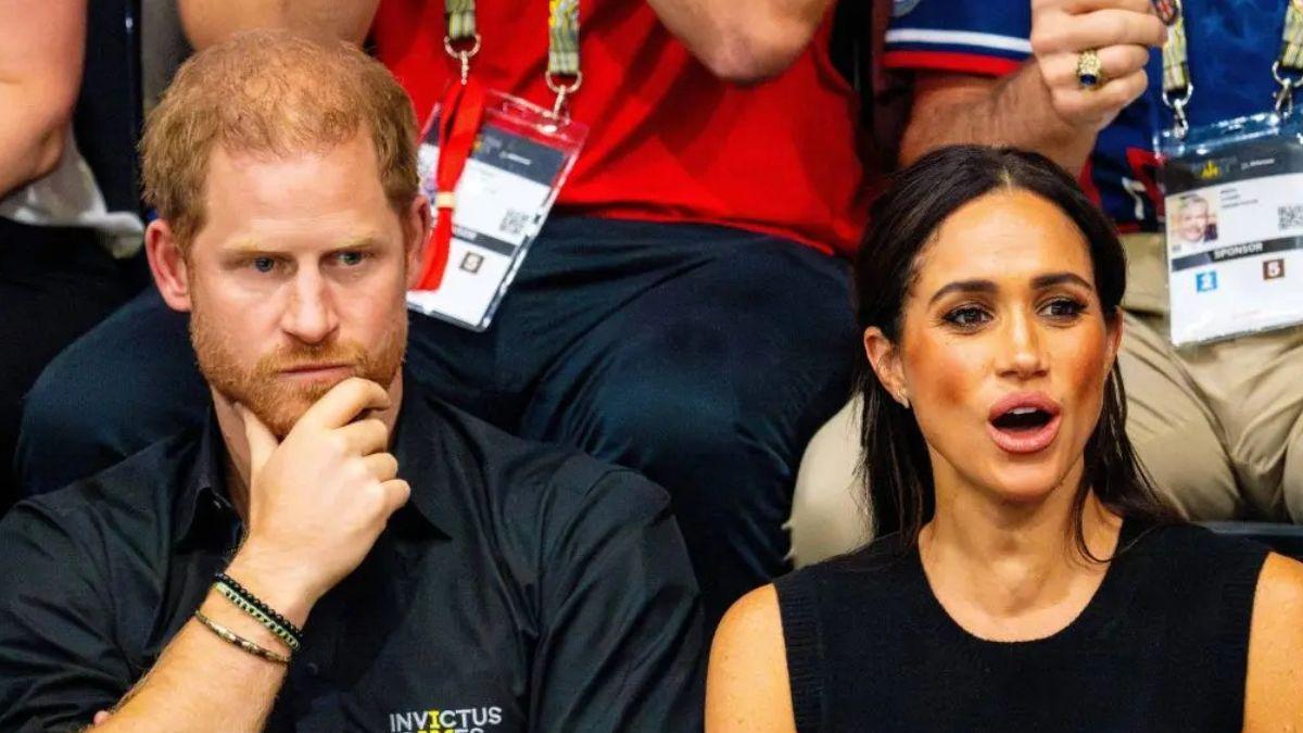image of prince harry and meghan markle