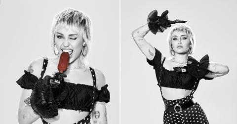 miley cyrus new collaboration with magnum ice cream