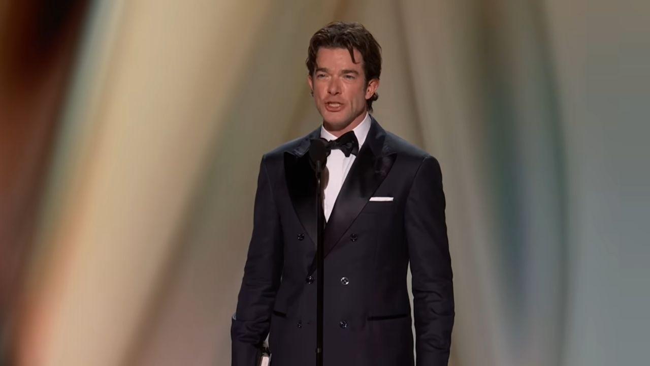 image of John Mulaney was muted during a joke about DJ Khaled at the 2026 Emmys.
