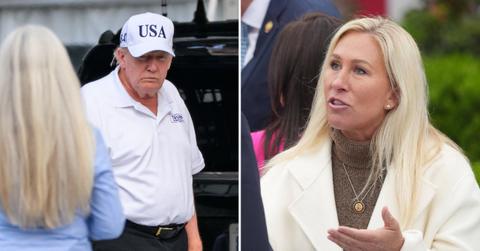 Donald Trump, Marjorie Taylor Greene