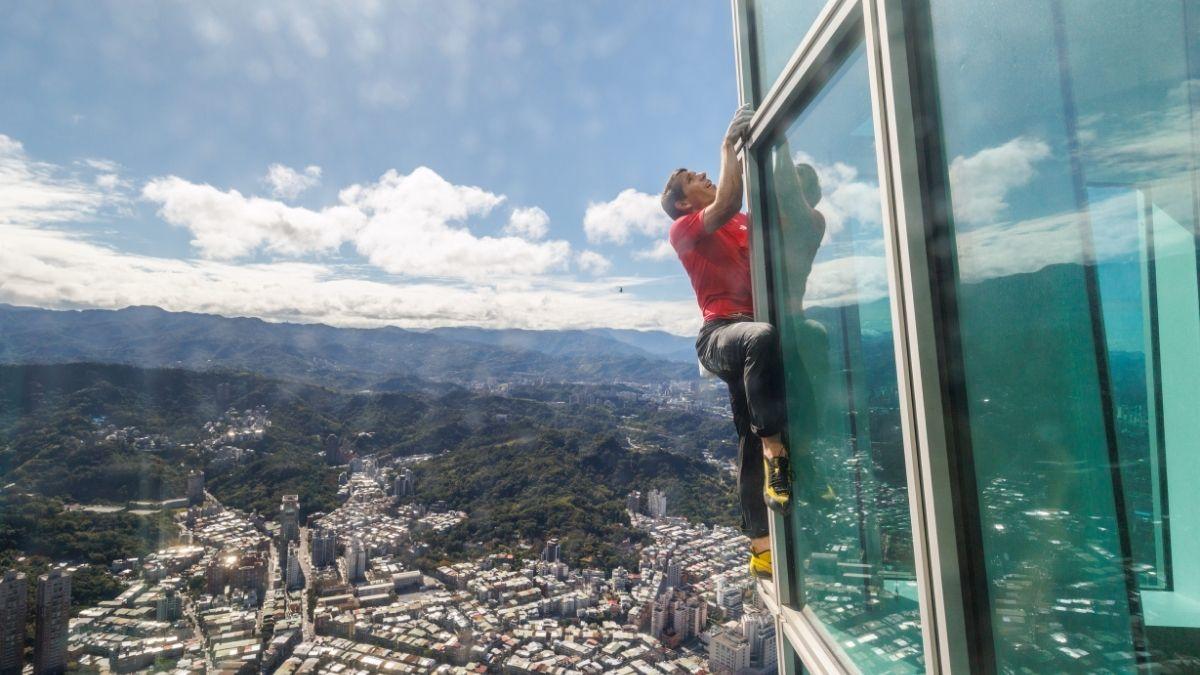 alex honnold historic taipei  climb how much he was paid