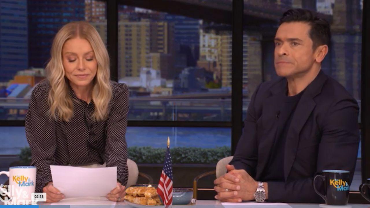 Image of Mark Consuelos replied 'I like that' when Kelly Ripa described the new trend. 