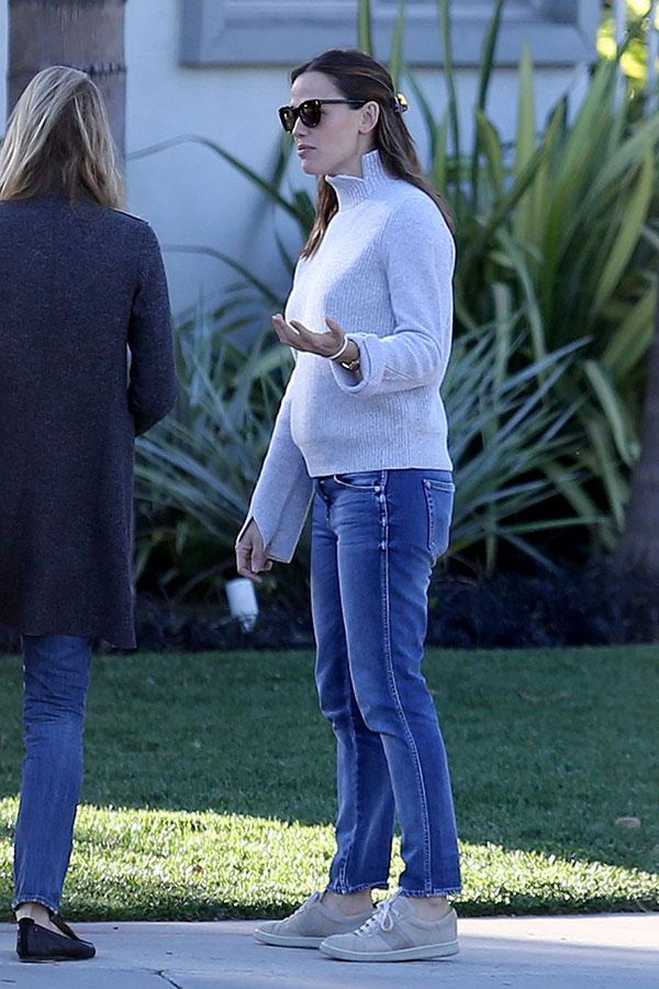 jennifer garner baby bump ben affleck