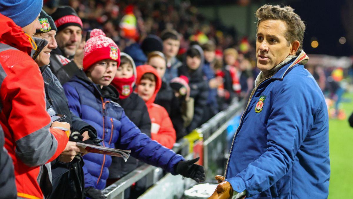 Image of Ryan Reynolds bought Wrexham AFC alongside actor Rob McElhenney.