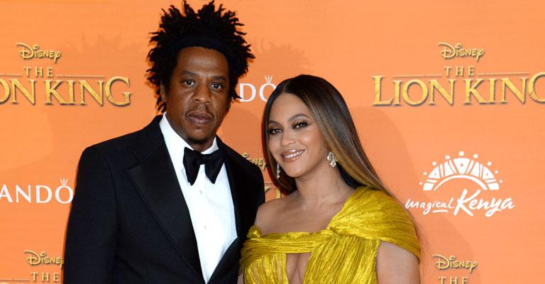 Beyonce & Jay-Z Arrive At The 2020 Golden Globes Almost An Hour Late