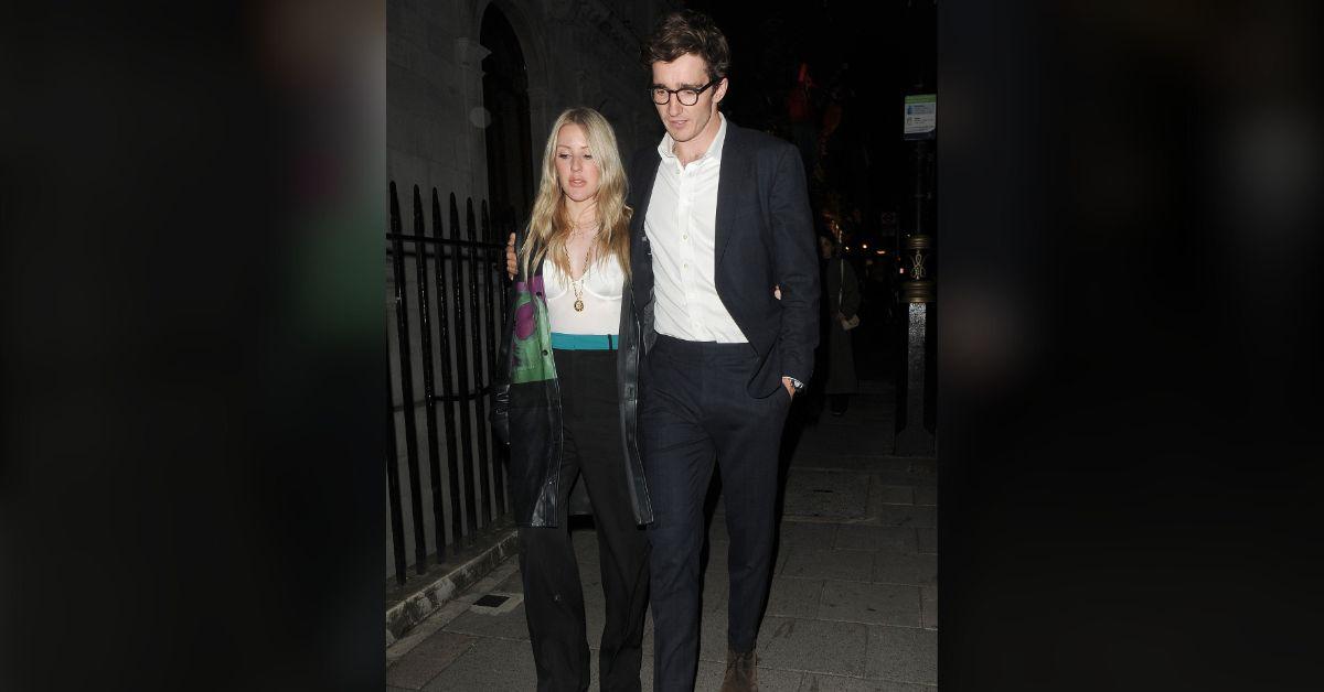 Photo of Caspar Jopling and Ellie Goulding announced their split in February 2024. 