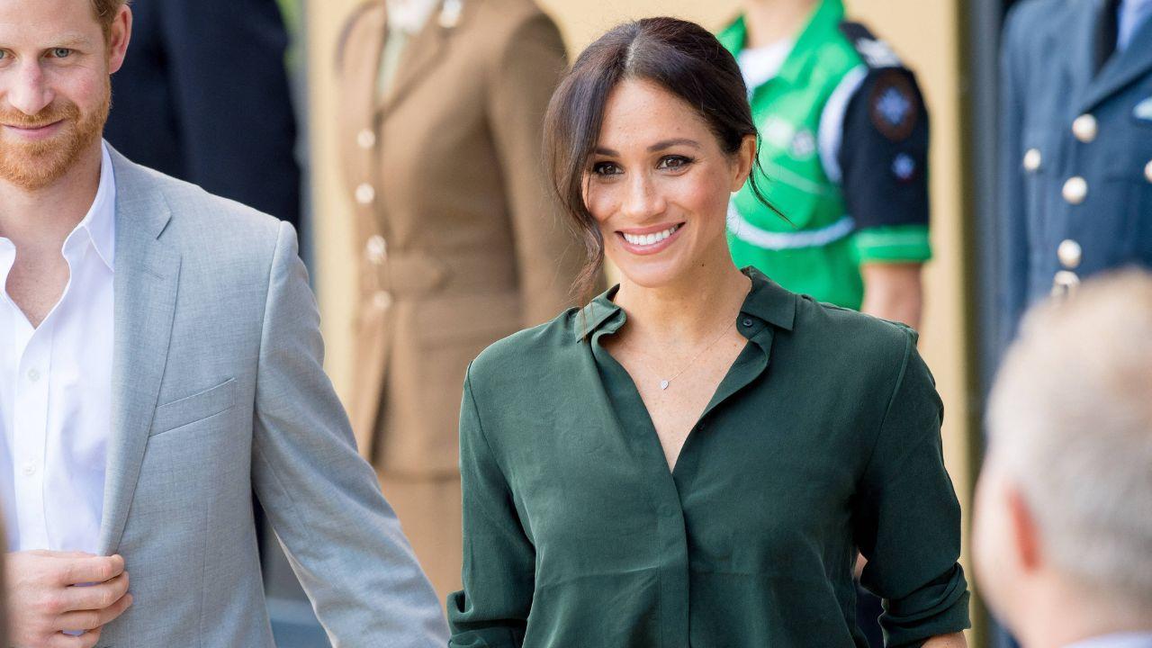 Image of Meghan Markle's supporters defended her from the backlash after Thomas Markle's comments.