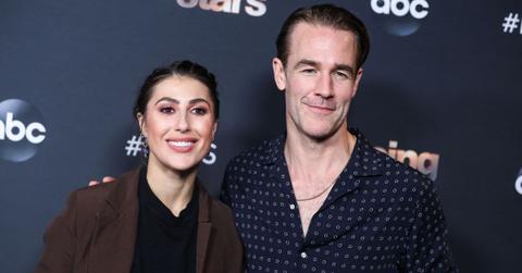 Photo of Emma Slater and James Van Der Beek