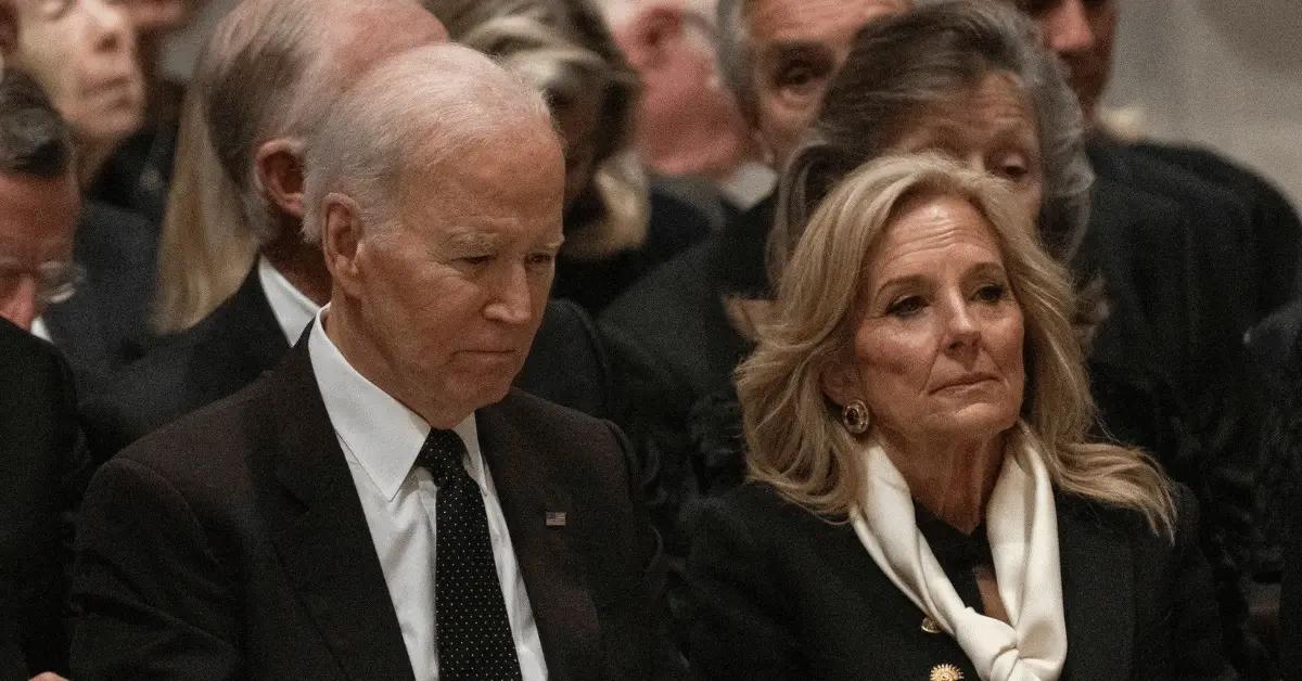 Image of Bill Stevenson disputed the timeline of Joe and Jill Biden's love story.