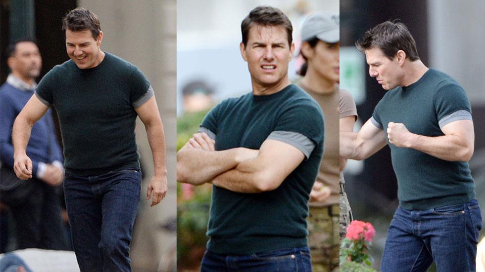 Looking Buff! Tom Cruise Flexes Muscles Amid Hunt For New Wi