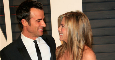Jennifer aniston justin Theroux oscars after party pp
